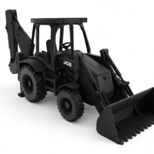 Machetă Excavator JCB 3CX - Scara 1:24, Detalii Mobile