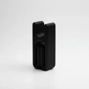 Clemă Premium "Ribbed" pentru Sigilarea Pungilor – Ediție Carbon