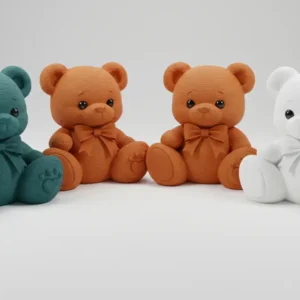 Valentin – Ursuleț Decorativ Premium din Compozit de Carbon