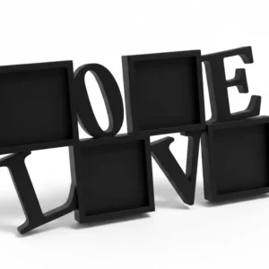 Ramă Foto "LOVE" – Ediție Specială Valentine's Day