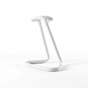 Suport Căști Premium pentru Birou - Organizator Modern Audio - culoare white studio, produs imprimat 3D Vibecraft