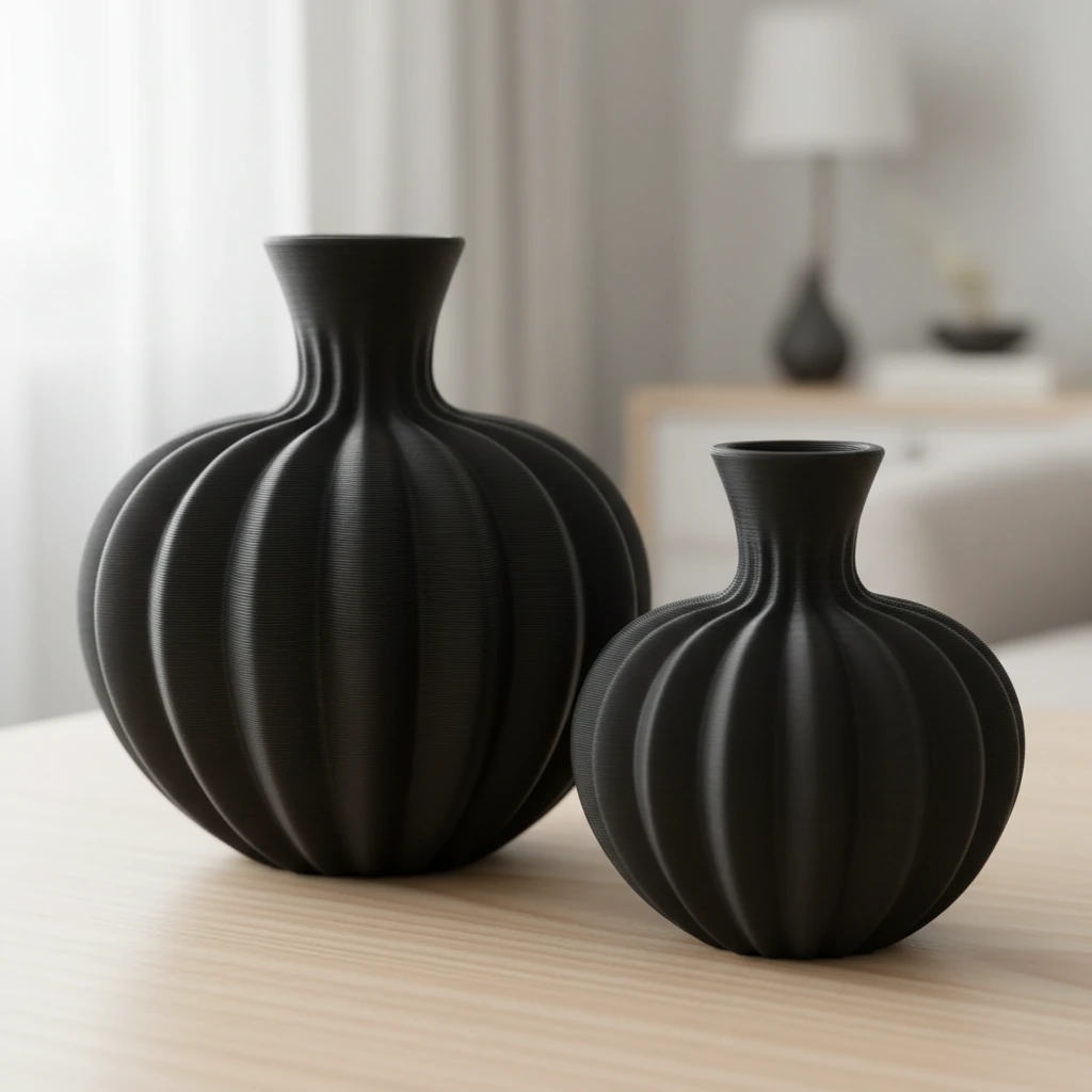 Vază Decorativă Design Contemporan pentru Interioare Moderne - culoare group, produs imprimat 3D Vibecraft