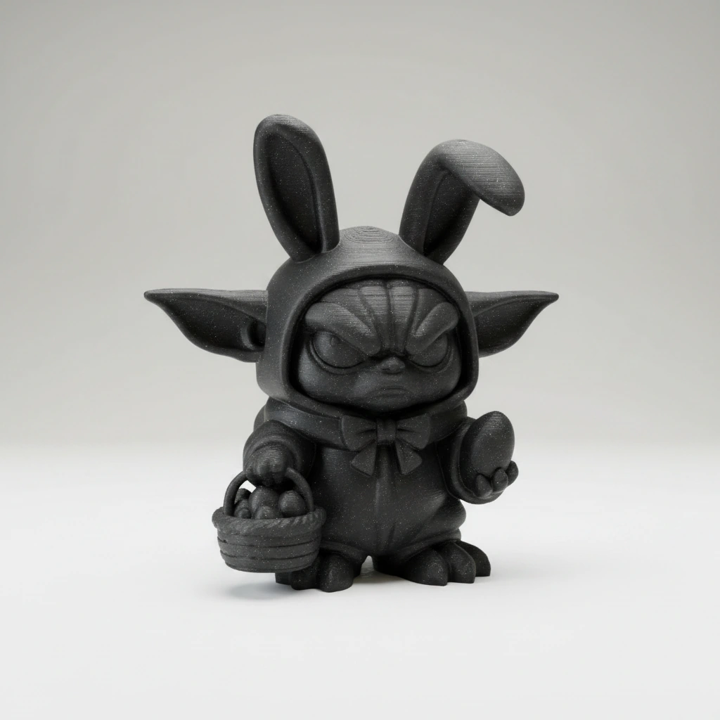 Figurina Decorativa Personaj Iepuras Special - culoare vibecraft Figurina Decorativa Personaj Iepuras Special cf black studio, produs imprimat 3D Vibecraft