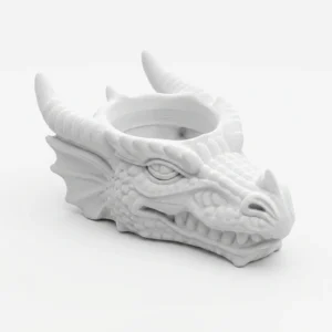 Organizator decorativ in forma de cap de dragon