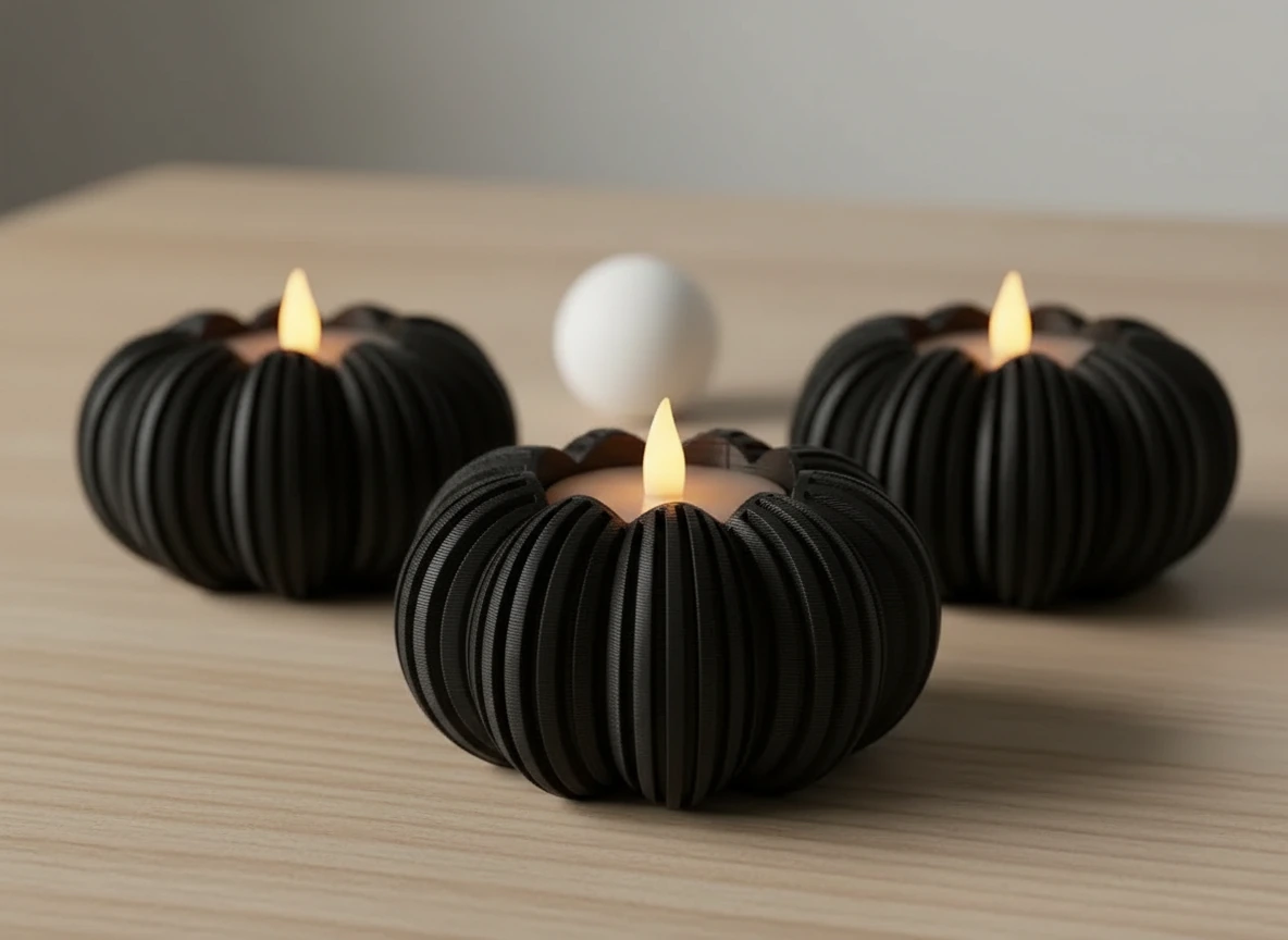 Mini Lampă de veghe decorativă cu design modern - culoare group, produs imprimat 3D Vibecraft