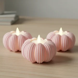 vc-mw-1865886-pink-scene Mini Lampă de veghe decorativă cu design modern - culoare Roz, imprimare 3D Vibecraft