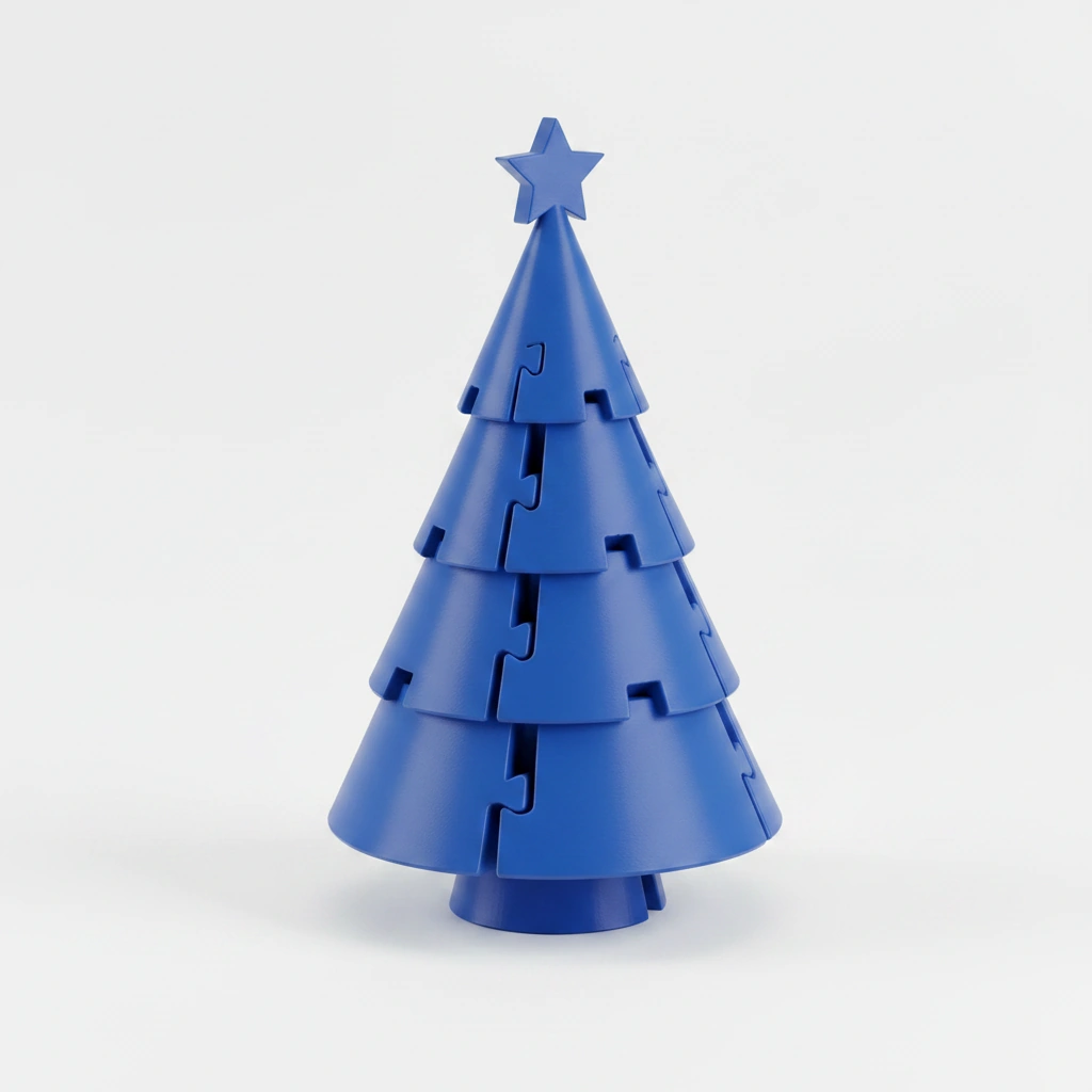 Figurină Decorativă Broască cu Căciulă, 5 cm - culoare Albastru, imprimare 3D Vibecraft