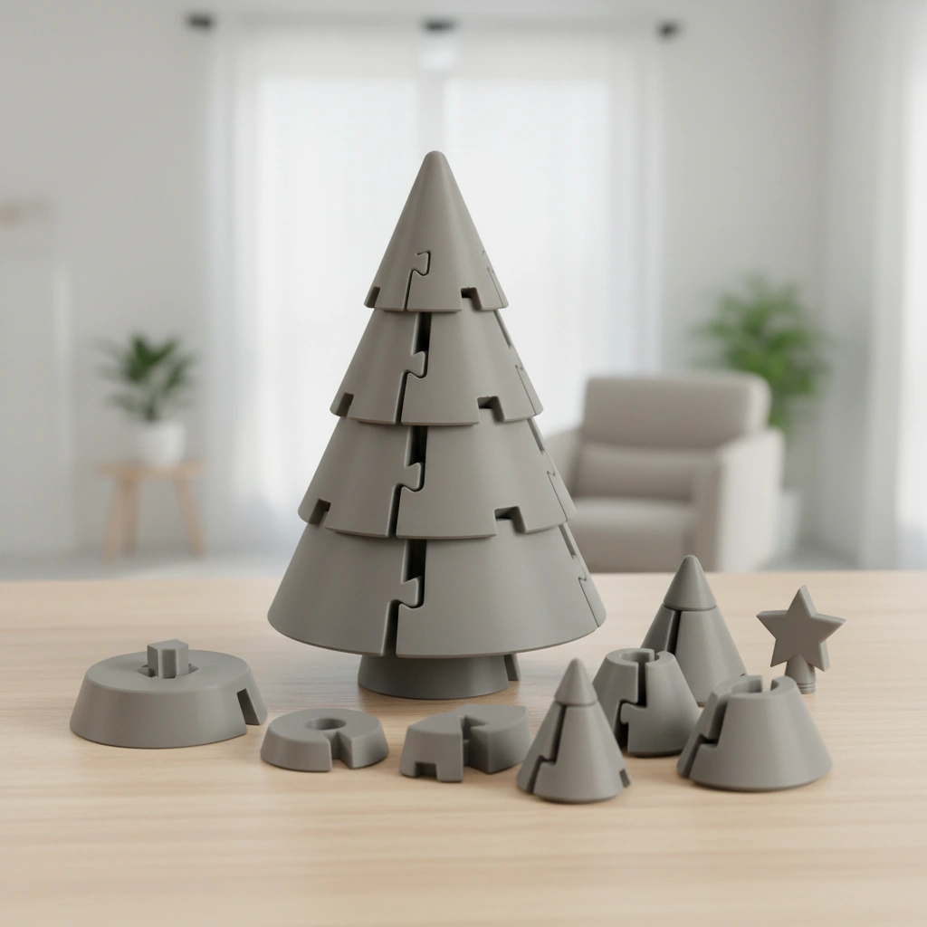 Figurină Decorativă Broască cu Căciulă, 5 cm - culoare Gri, imprimare 3D Vibecraft