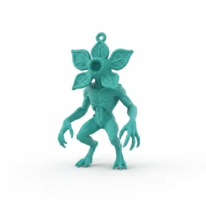 Figurina Decorativa Tematica Creatura Misterioasa, Ornament Unic Imprimat 3D - culoare vibecraft Figurina Decorativa Tematica Creatura Misterioasa, Ornament Unic teal studio, produs imprimat 3D Vibecraft