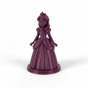 Figurina Decorativa Printesa Design Clasic - culoare vibecraft Figurina Decorativa Printesa Design Clasic cf purple red studio, produs imprimat 3D Vibecraft