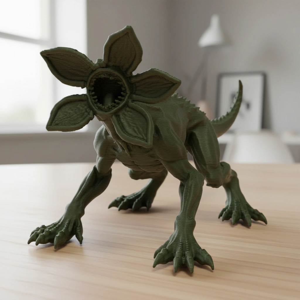 Figurină Detaliată Creatură Fantastică pentru Colecție - Olive green compozit fibra de carbon, imprimare 3D Vibecraft