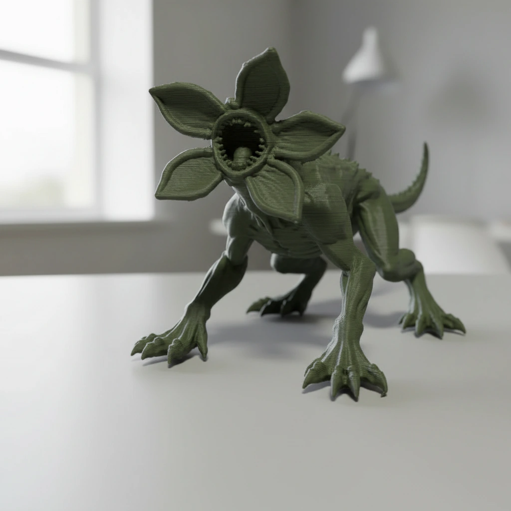 Figurină Detaliată Creatură Fantastică pentru Colecție - Olive green compozit fibra de carbon, imprimare 3D Vibecraft