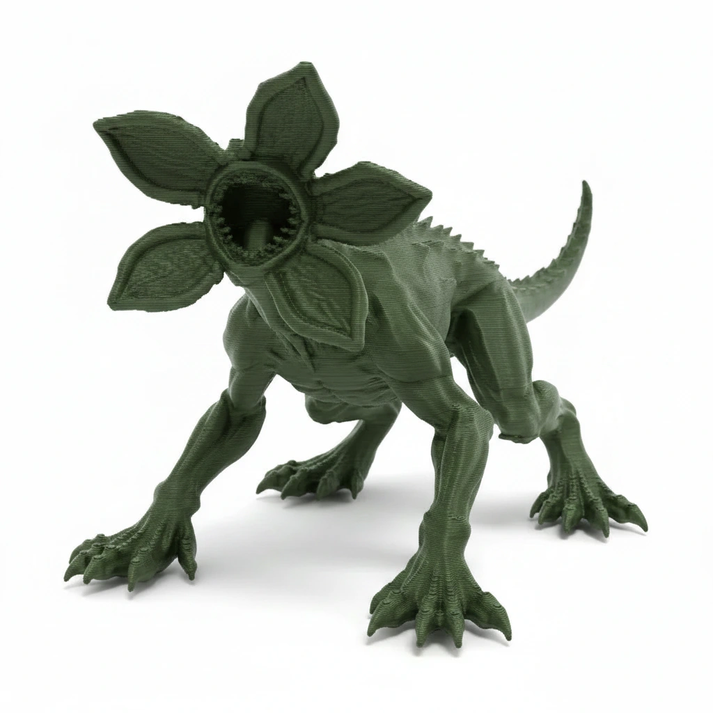 Figurină Detaliată Creatură Fantastică pentru Colecție - Olive green compozit fibra de carbon, imprimare 3D Vibecraft