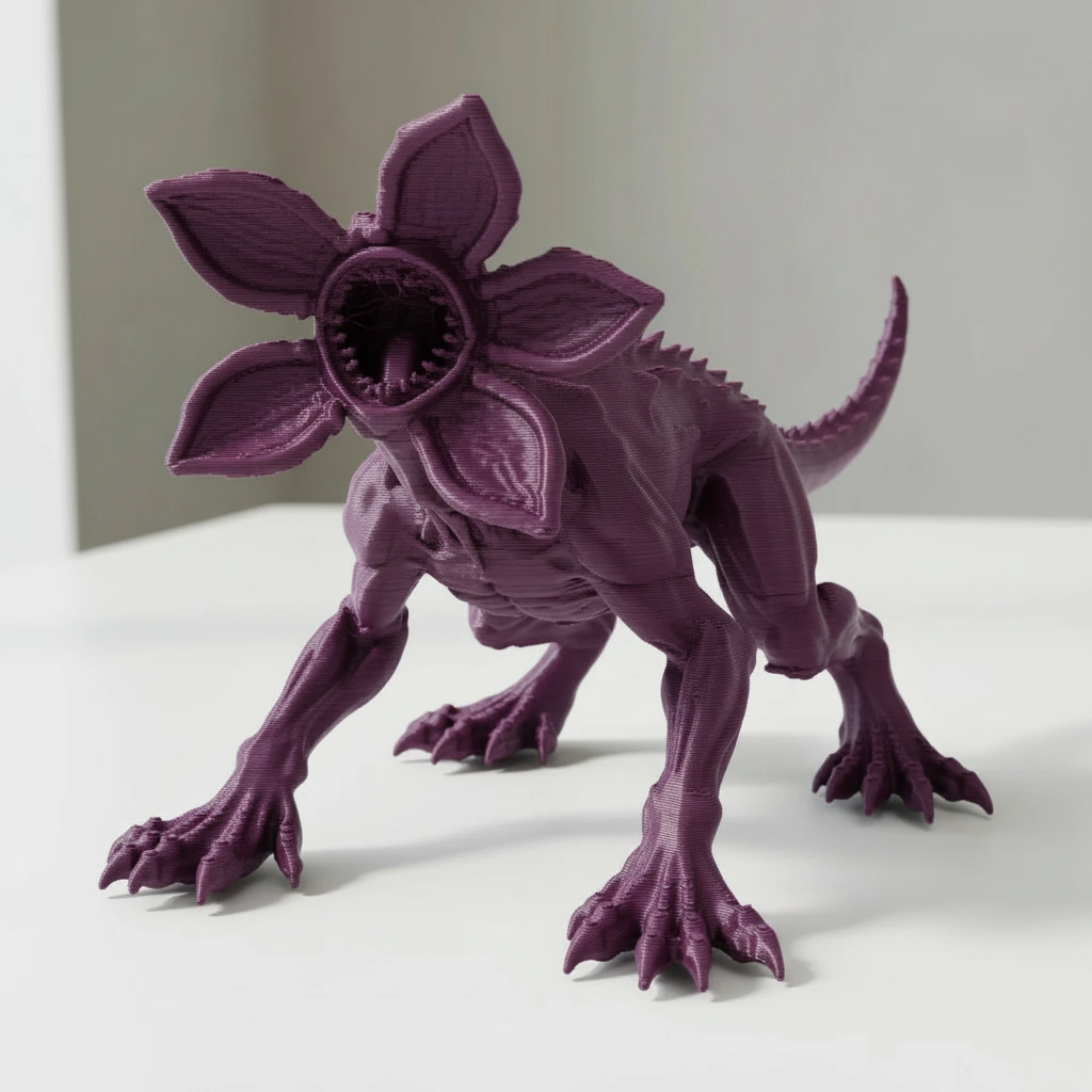 Figurină Detaliată Creatură Fantastică pentru Colecție - Purple red compozit fibra de carbon, imprimare 3D Vibecraft
