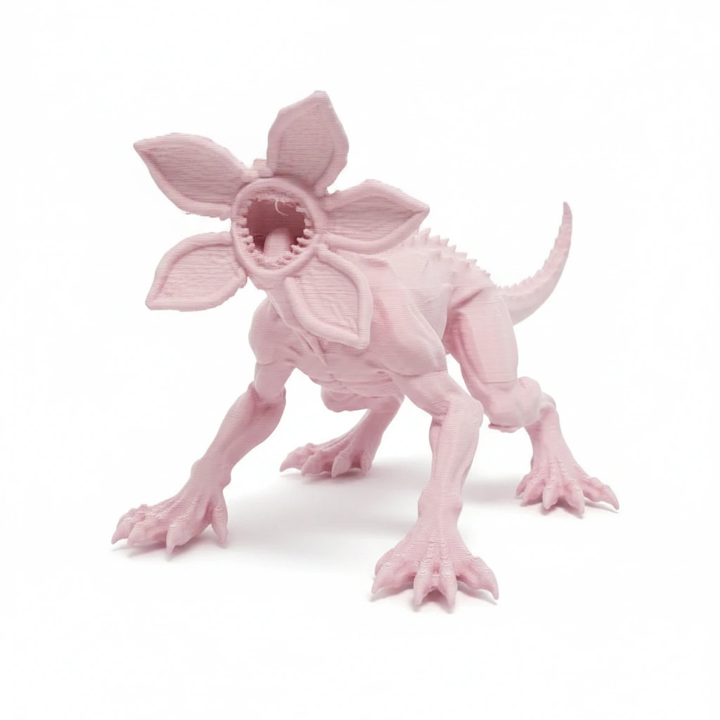 Figurină Detaliată Creatură Fantastică pentru Colecție - culoare Roz, imprimare 3D Vibecraft