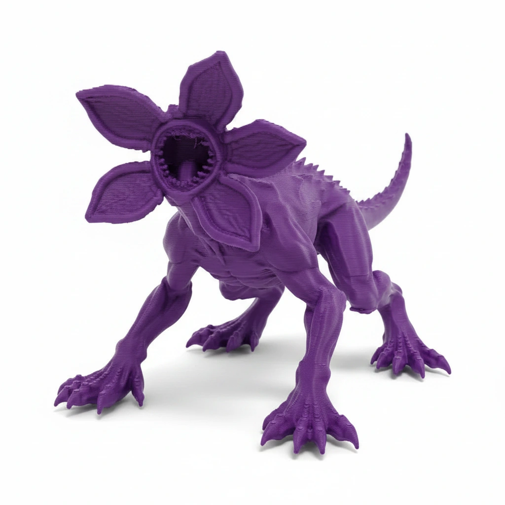 Figurină Detaliată Creatură Fantastică pentru Colecție - culoare Mov, imprimare 3D Vibecraft