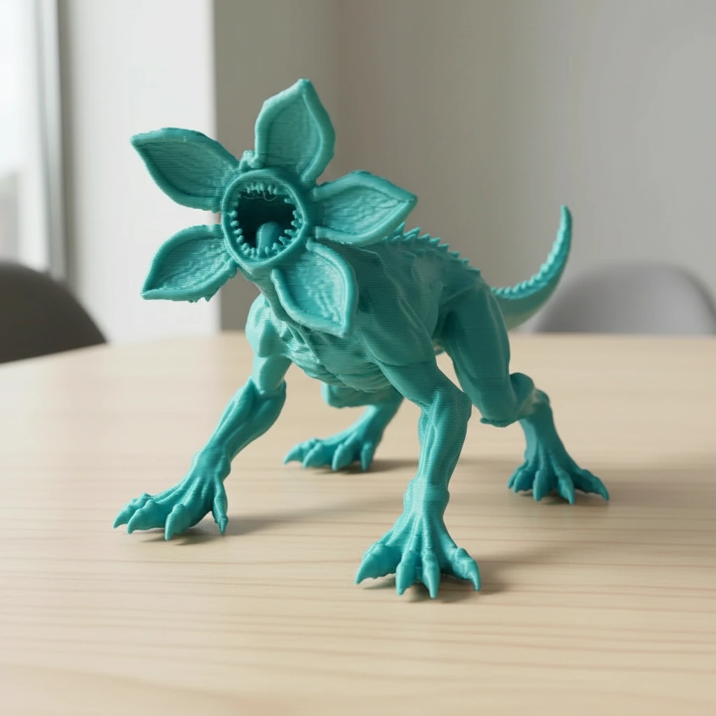 Figurină Detaliată Creatură Fantastică pentru Colecție - culoare vibecraft Figurină Detaliată Creatură Fantastică pentru Colecție teal scene, produs imprimat 3D Vibecraft