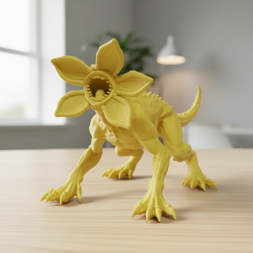 Figurină Detaliată Creatură Fantastică pentru Colecție - culoare Galben, imprimare 3D Vibecraft