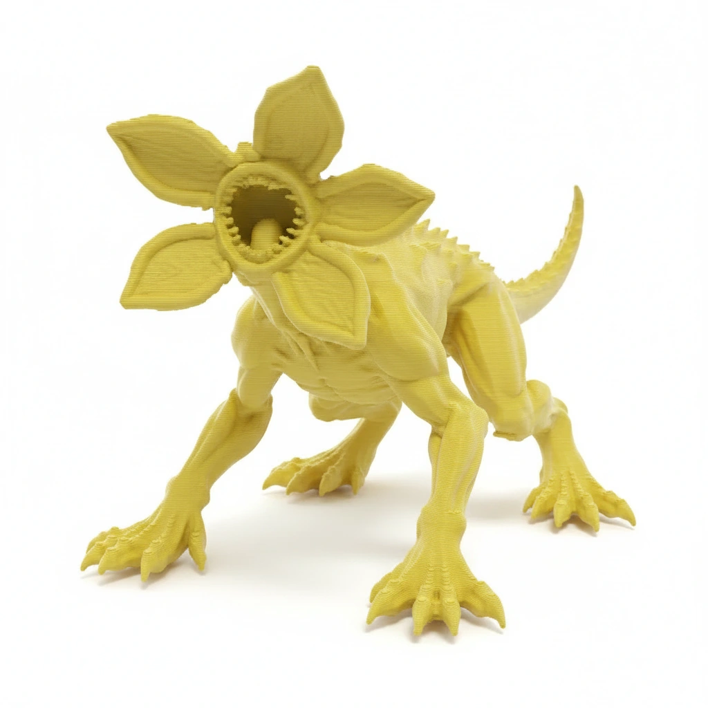 Figurină Detaliată Creatură Fantastică pentru Colecție - culoare Galben, imprimare 3D Vibecraft