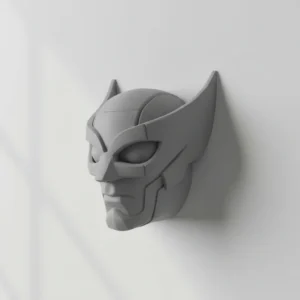 Element decorativ mural conturat - culoare Gri, imprimare 3D Vibecraft