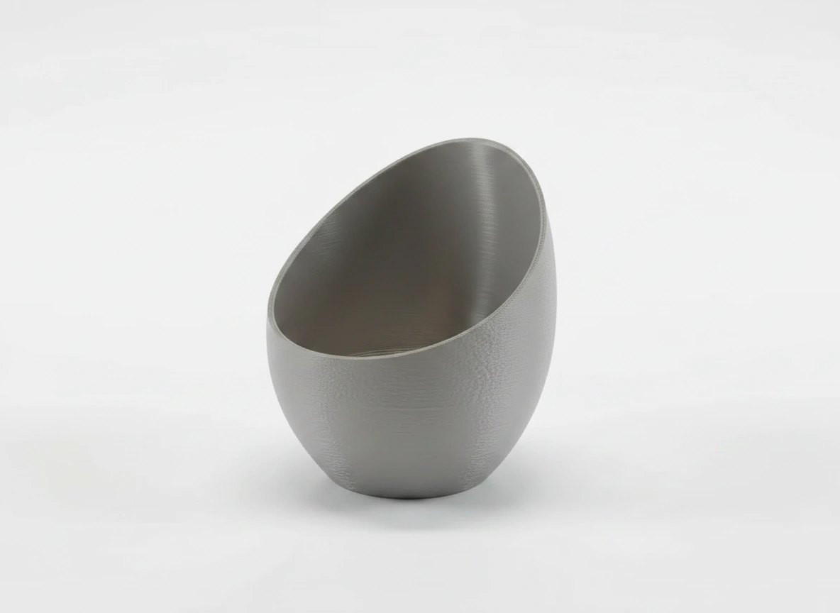 Mini Lampă de veghe decorativă cu LED, pentru ambianță relaxantă - culoare Gri, imprimare 3D Vibecraft