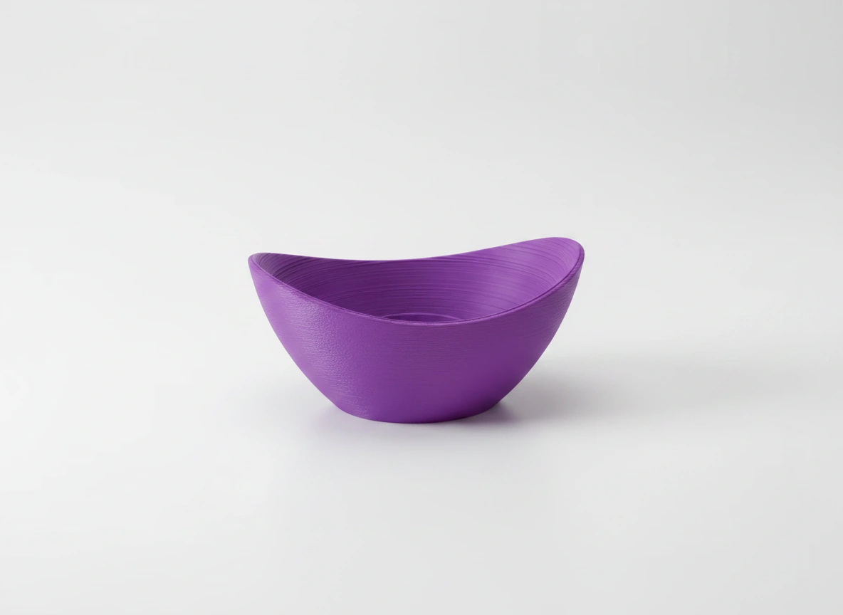 Mini Lampă de veghe LED decorativă cu design minimalist, imprimată 3D - culoare Mov, imprimare 3D Vibecraft