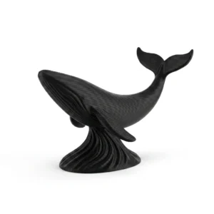 Figurină decorativă Balenă stil Japandi - culoare group, produs imprimat 3D Vibecraft