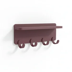 Suport Perete Decorativ pentru Doua Pahare Vin - culoare Roșu, imprimare 3D Vibecraft