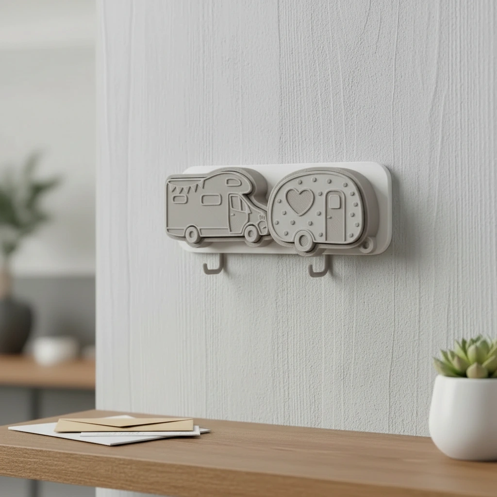 Set Brelocuri Clicker pentru Chei, Design Vehicule Rutiere, pentru decor Tactic Imprimat 3D - culoare Gri, imprimare 3D Vibecraft