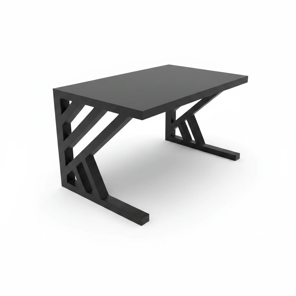 Raft Organizator Etajerat Universal pentru Obiecte Mici - Negru compozit mat, imprimare 3D Vibecraft