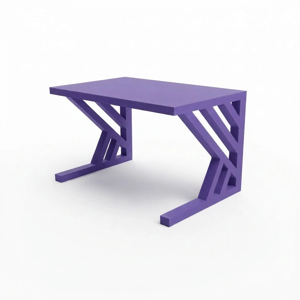 Raft Organizator Etajerat Universal pentru Obiecte Mici - culoare Mov, imprimare 3D Vibecraft