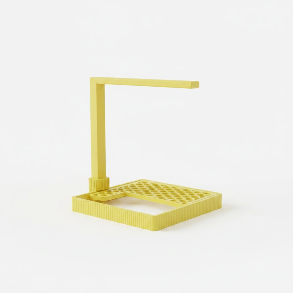 Suport Organizator Bucătărie Modern pentru Bureți și Lavete - culoare Galben, imprimare 3D Vibecraft