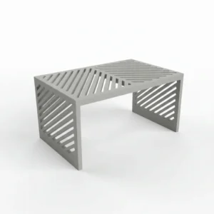 Mini Raft Suport Etajeră Organizator Multi-funcțional pentru Birou și Casă - culoare Gri, imprimare 3D Vibecraft