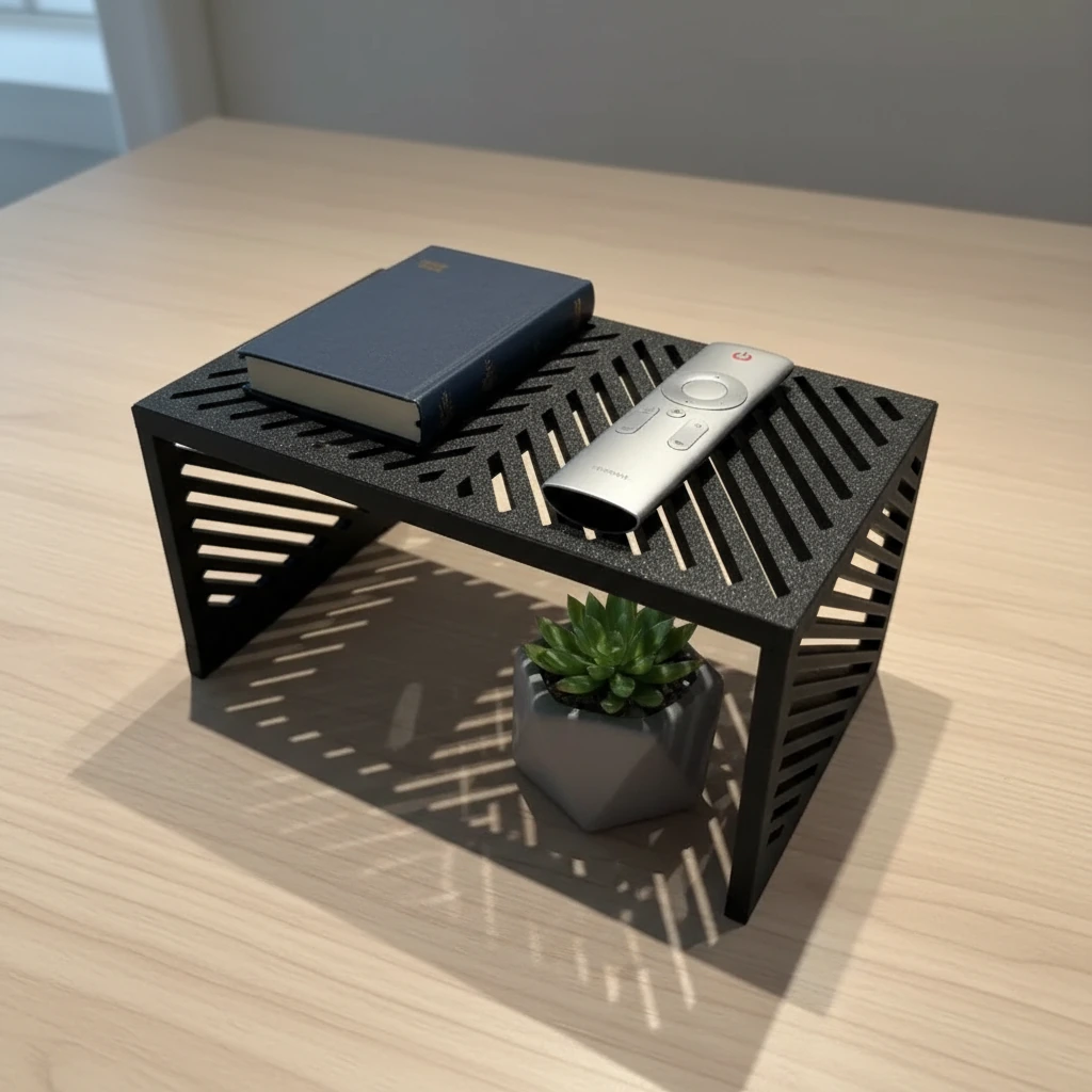 Mini Raft Suport Etajeră Organizator Multi-funcțional pentru Birou și Casă - variante de culoare, produs imprimat 3D Vibecraft