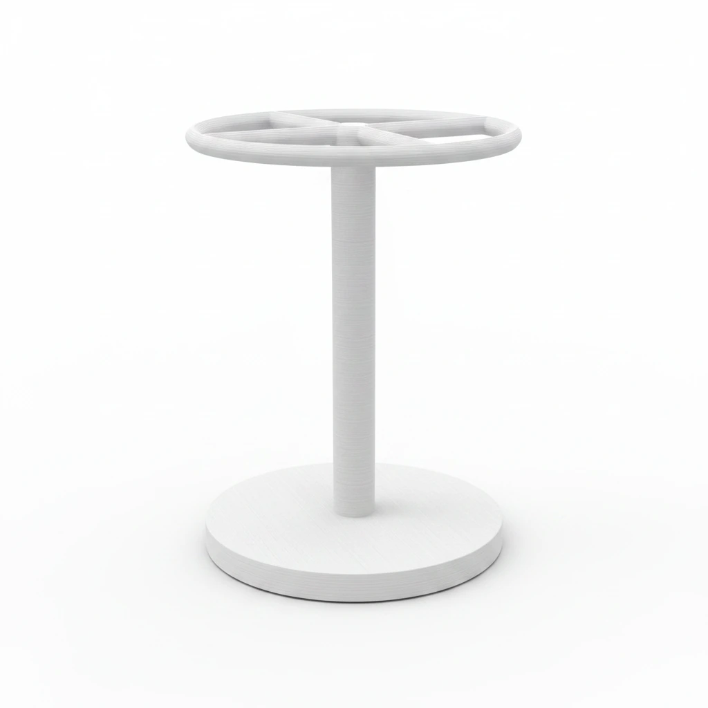 Turn Rotativ Organizator pentru Ochelari de Vedere și de Soare - culoare Alb, produs imprimat 3D Vibecraft
