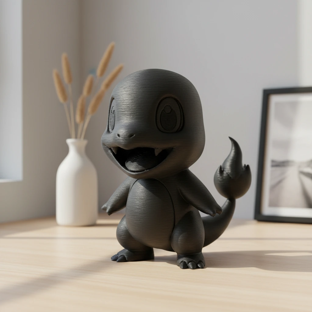 Figurină Decorativă Scenă Umoristică cu Personaj Stilizat - variante de culoare, produs imprimat 3D Vibecraft