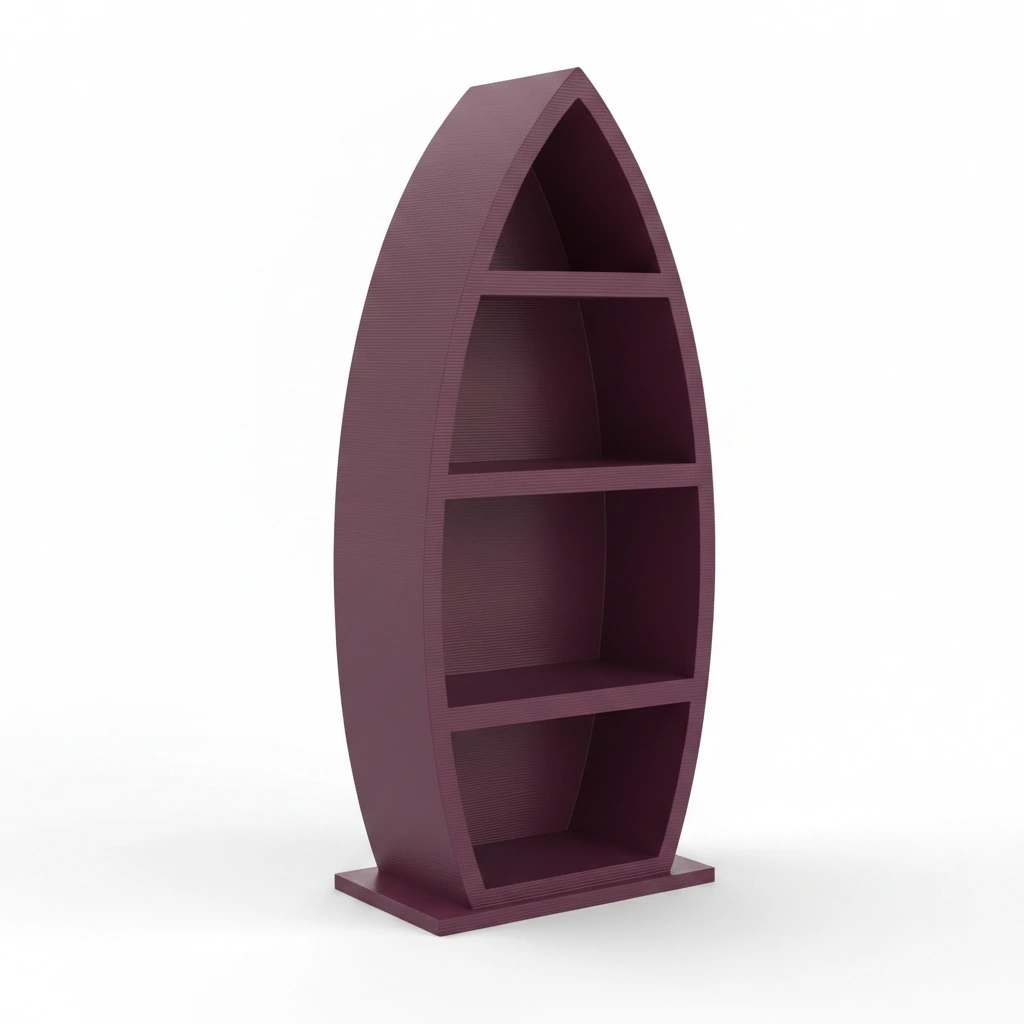 Figurină Decorativă Cactus Yoga, Accent Relaxant pentru Spațiu - culoare Roșu, imprimare 3D Vibecraft