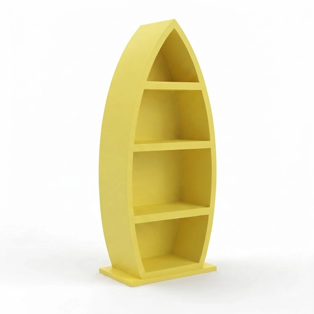 Figurină Decorativă Cactus Yoga, Accent Relaxant pentru Spațiu - culoare Galben, imprimare 3D Vibecraft